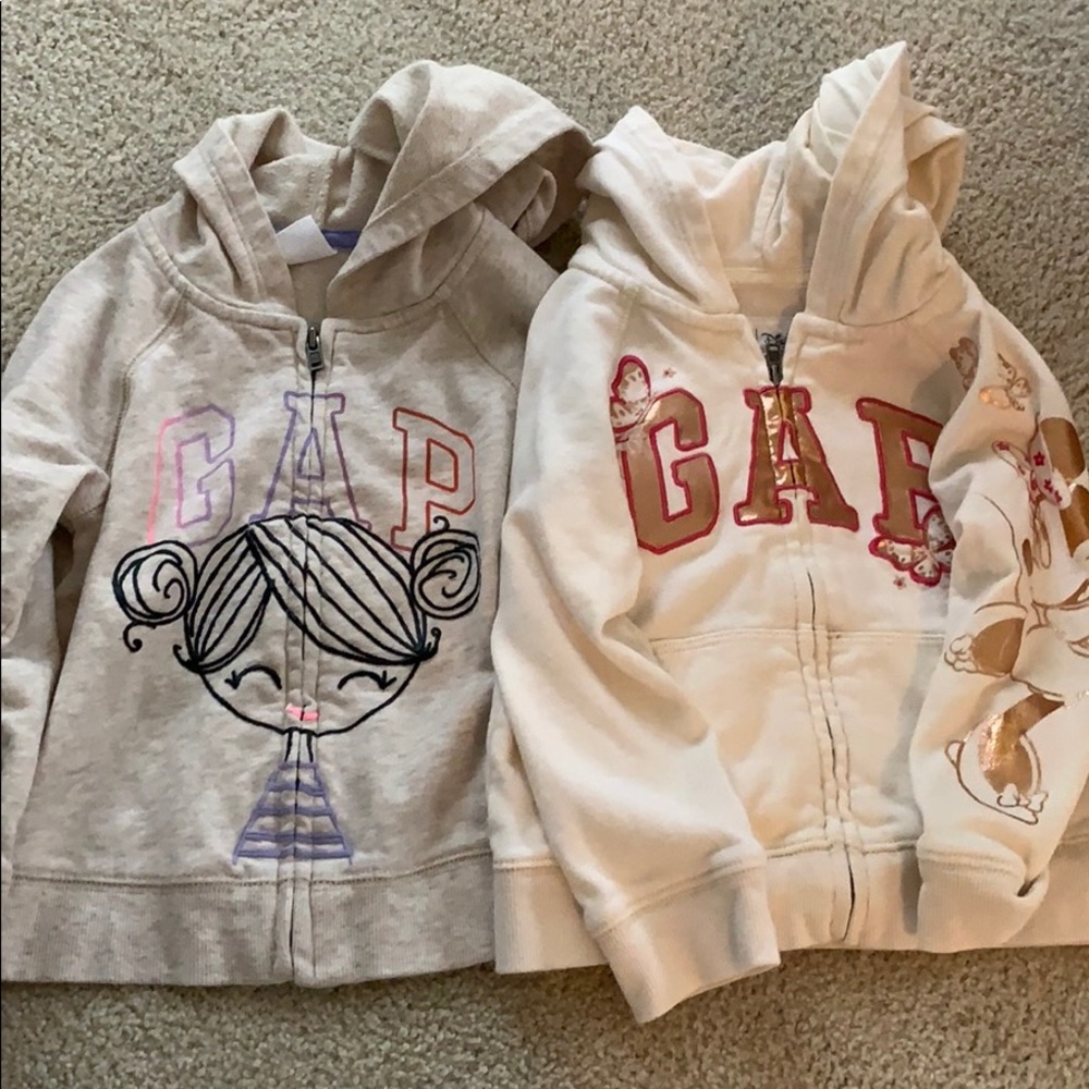 Gap Girls hoodies